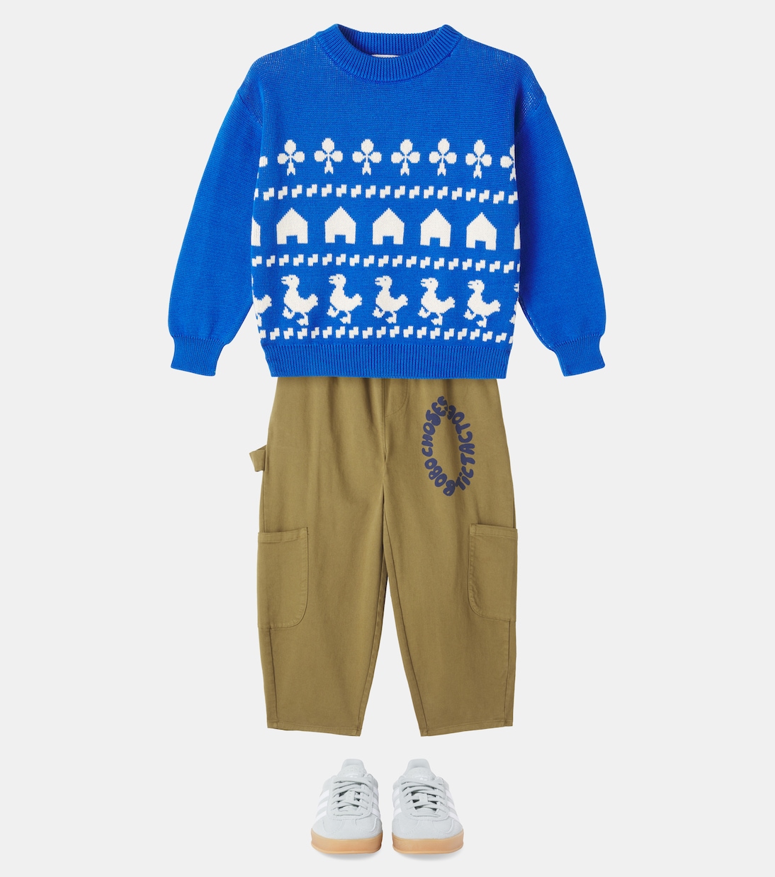 Pantalones cargo Tic Tac Toe | Bobo Choses