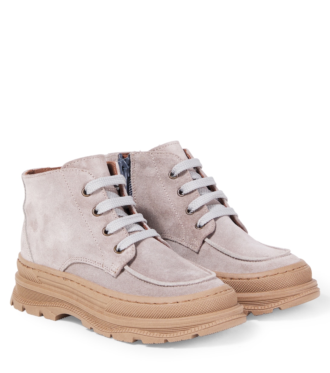 Schnürstiefel aus Veloursleder | PèPè