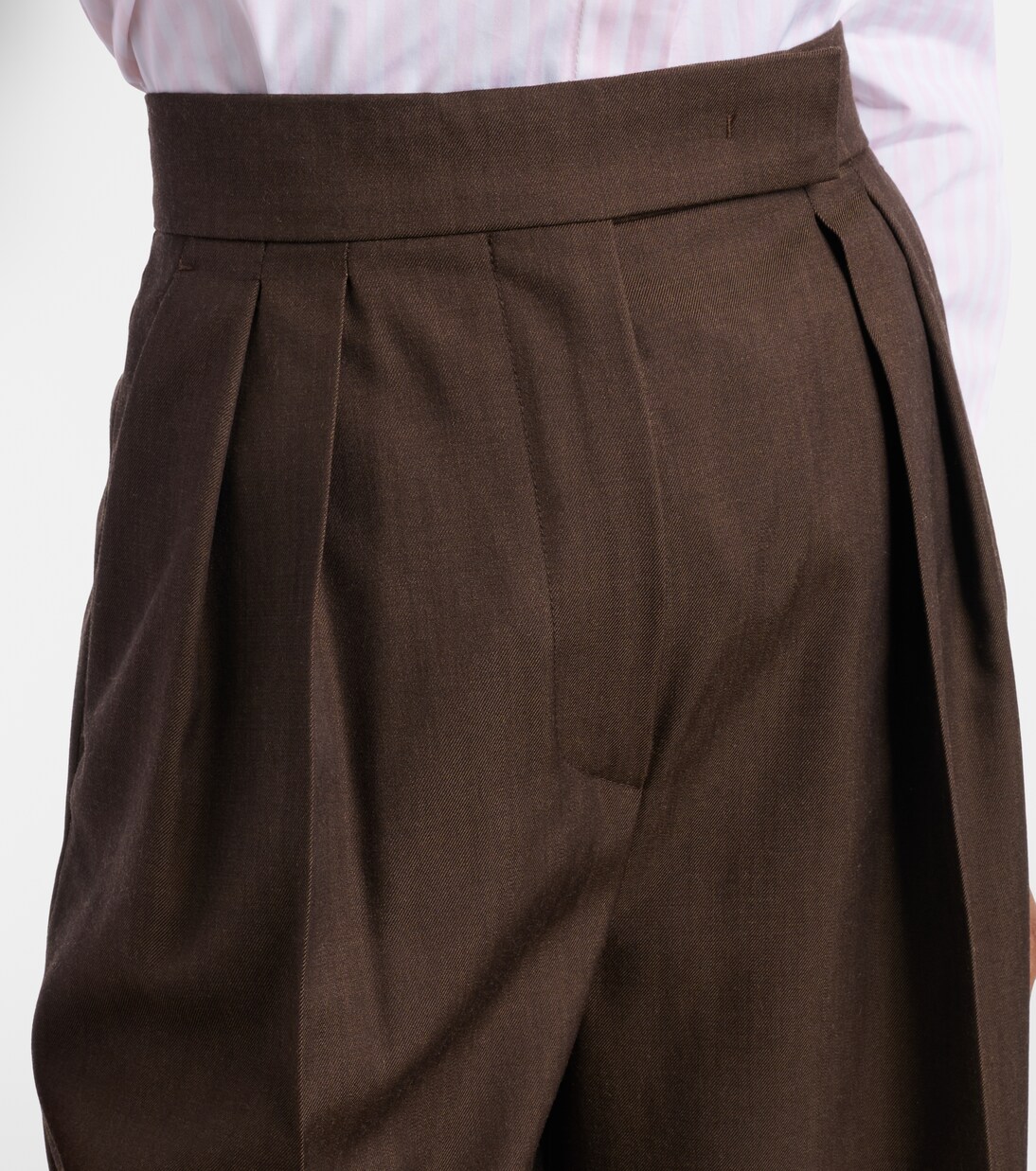 Quorum virgin wool wide-leg pants | Max Mara