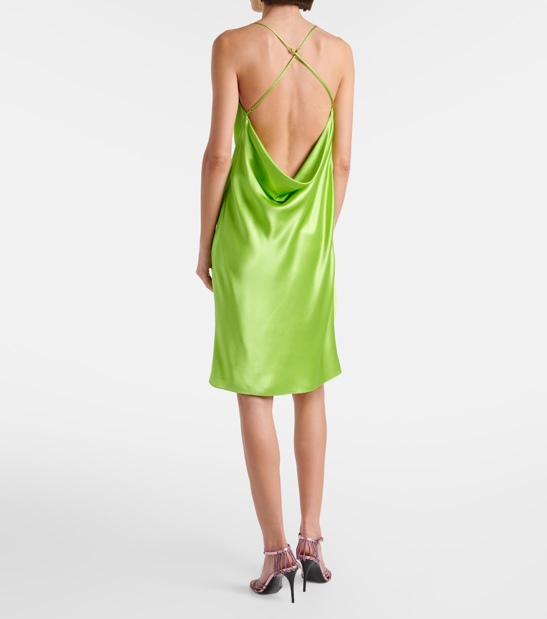 Slipdress aus Seidensatin | Saint Laurent
