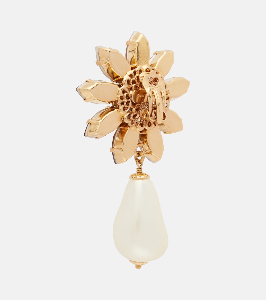 Clip-Ohrringe Re-Edition mit Kristallen | Dolce&Gabbana