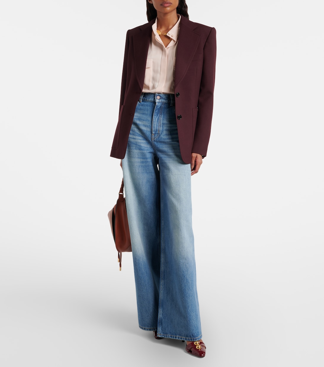 High-rise flared jeans | Chloé