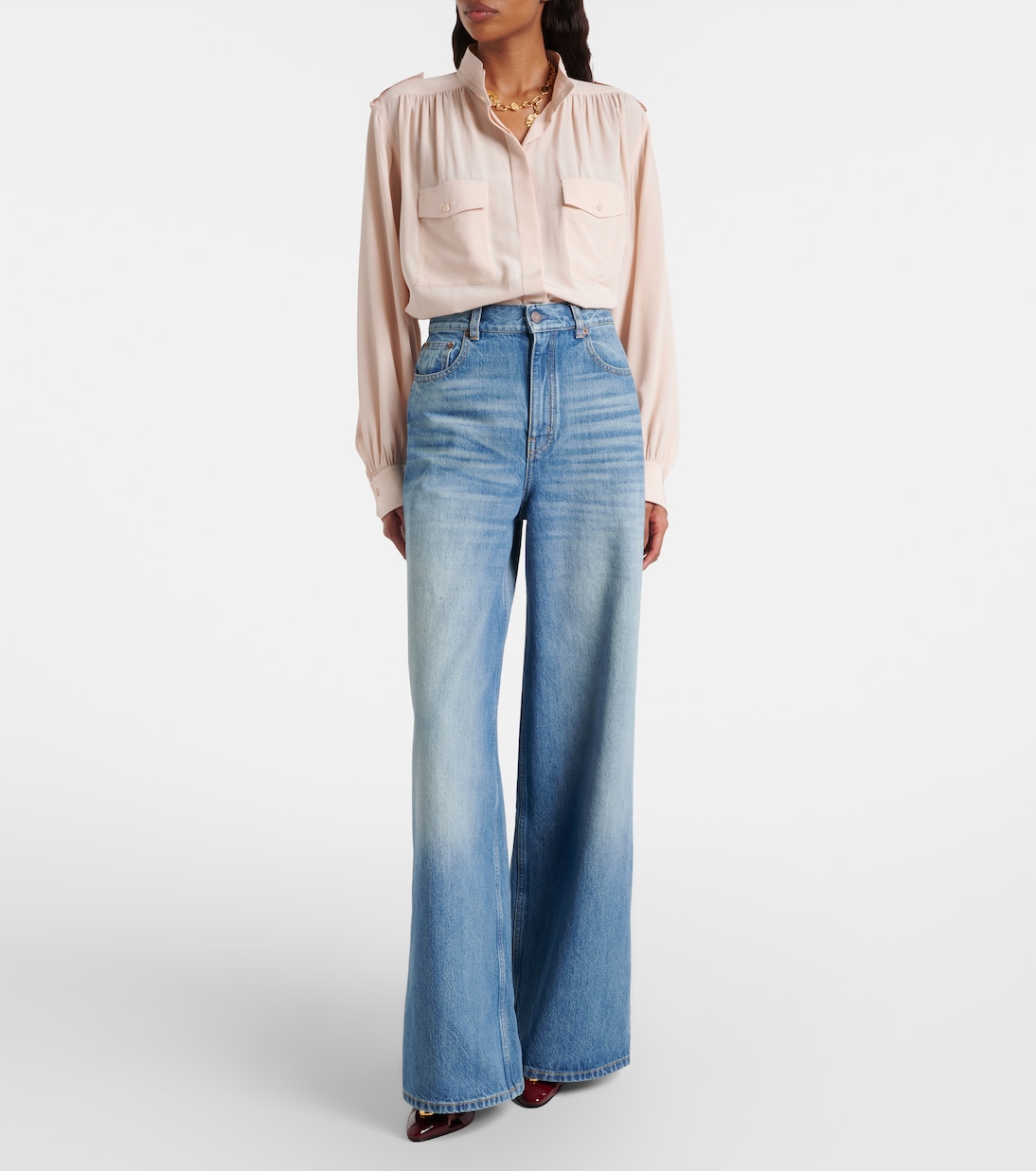 High-rise flared jeans | Chloé