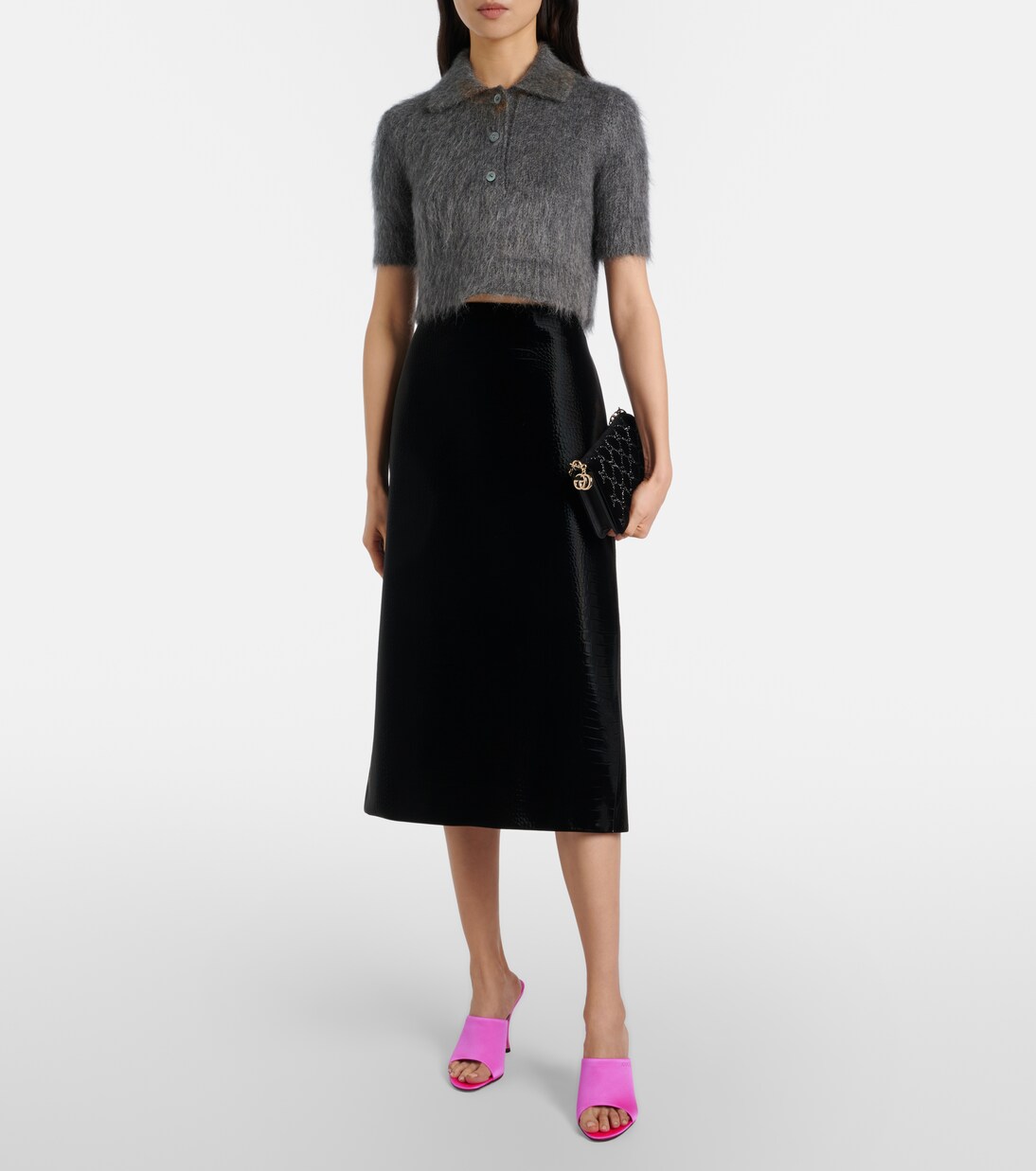 Mules 95 de satén | Gucci