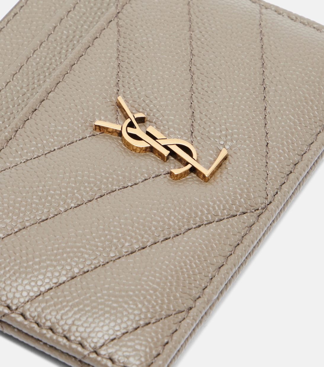 Cassandre matelassé leather card holder | Saint Laurent