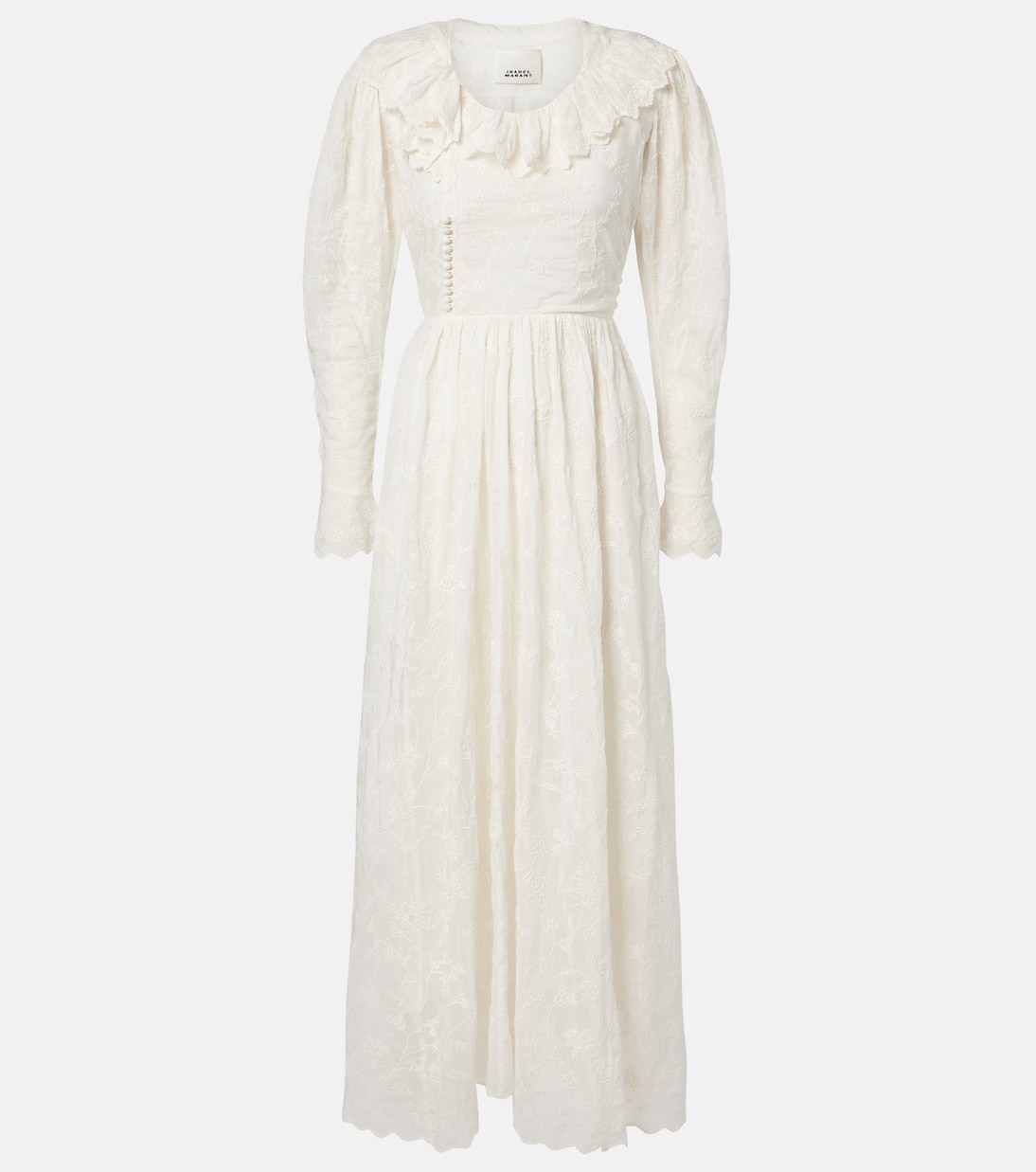 Zoen floral cotton and silk maxi dress | Isabel Marant