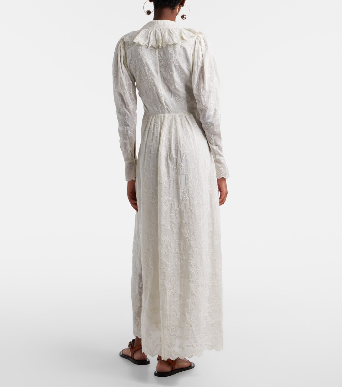 Zoen floral cotton and silk maxi dress | Isabel Marant