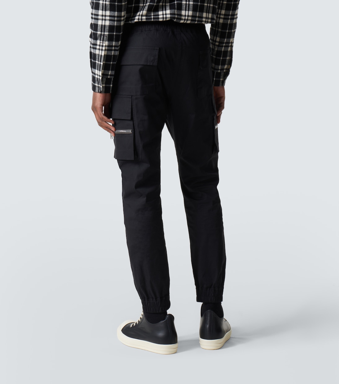 Mastodon cotton-blend poplin slim pants | Rick Owens
