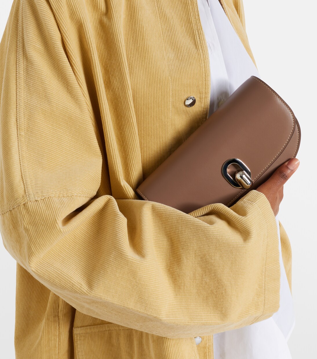 Tondo leather crossbody bag | Savette