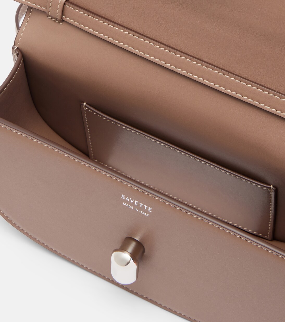 Tondo leather crossbody bag | Savette