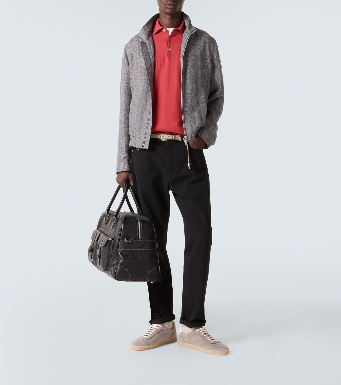 Polohemd aus Baumwoll-Piqué | Brunello Cucinelli