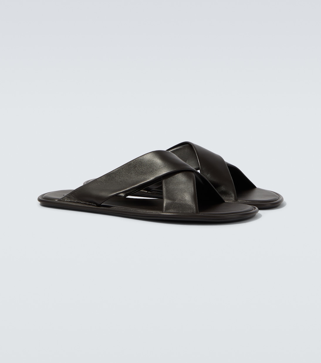 Carlyle leather sandals | Saint Laurent