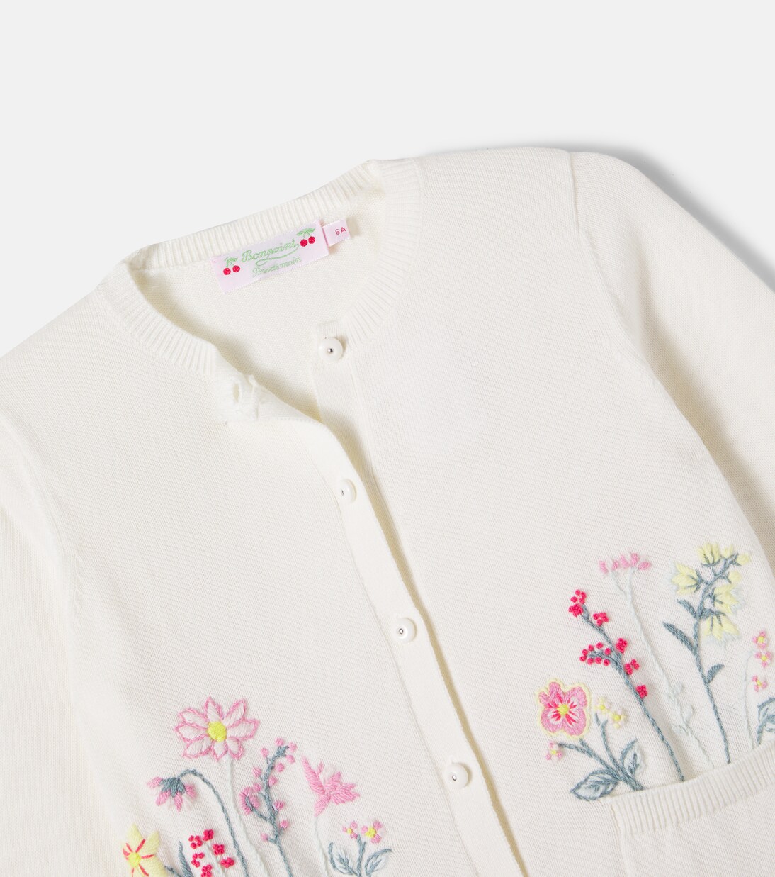 Cardigan Lucila in cotone e cashmere | Bonpoint