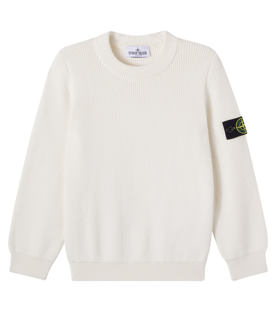 Compass cotton sweater | Stone Island Junior