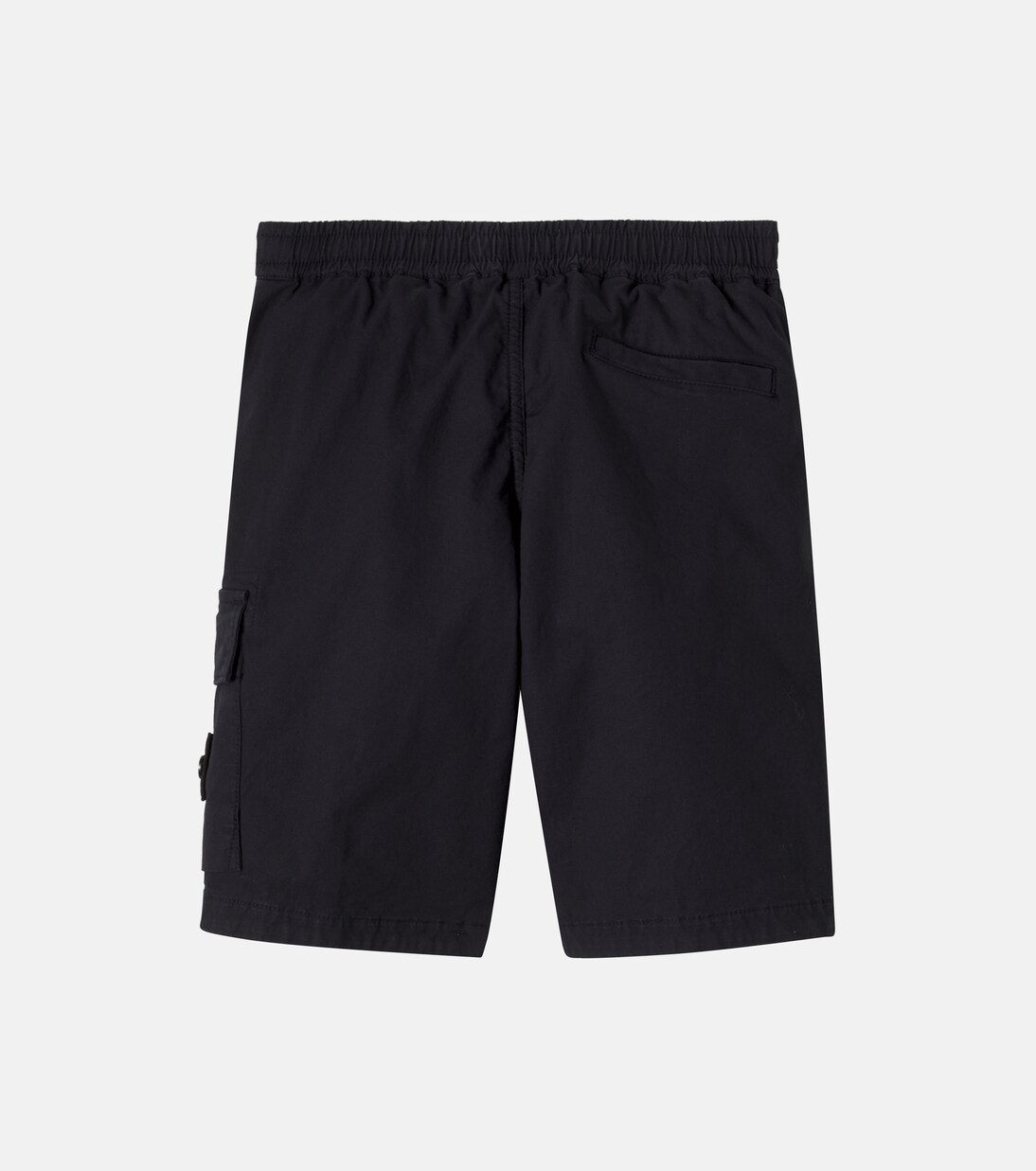 Compass cotton Bermuda shorts | Stone Island Junior