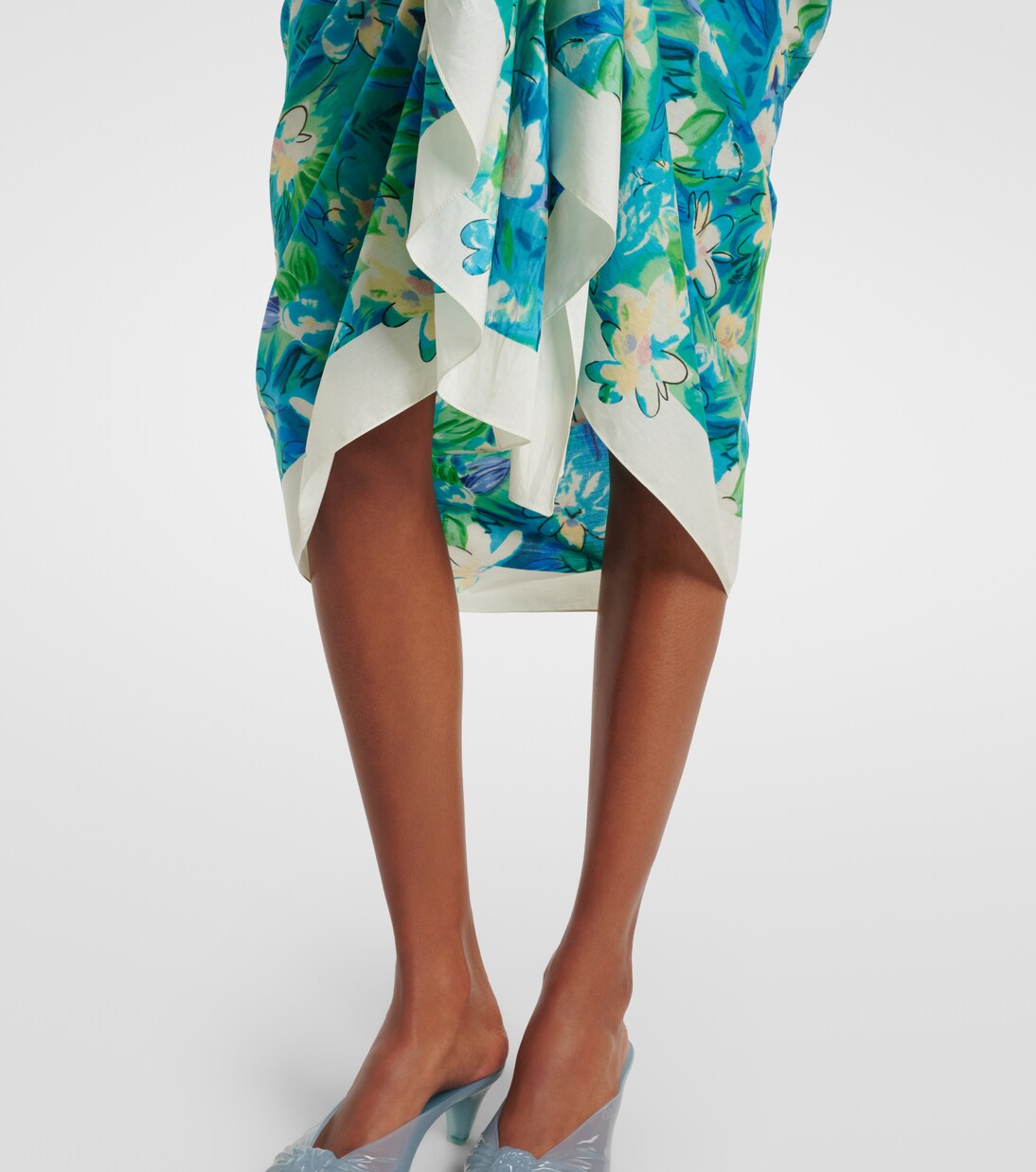 Pareo de algodón floral | Chloé