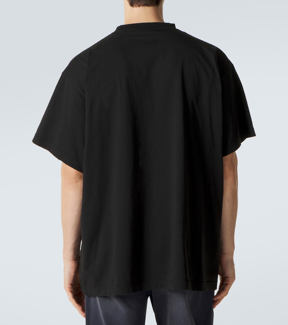 Printed cotton jersey T-shirt | Balenciaga
