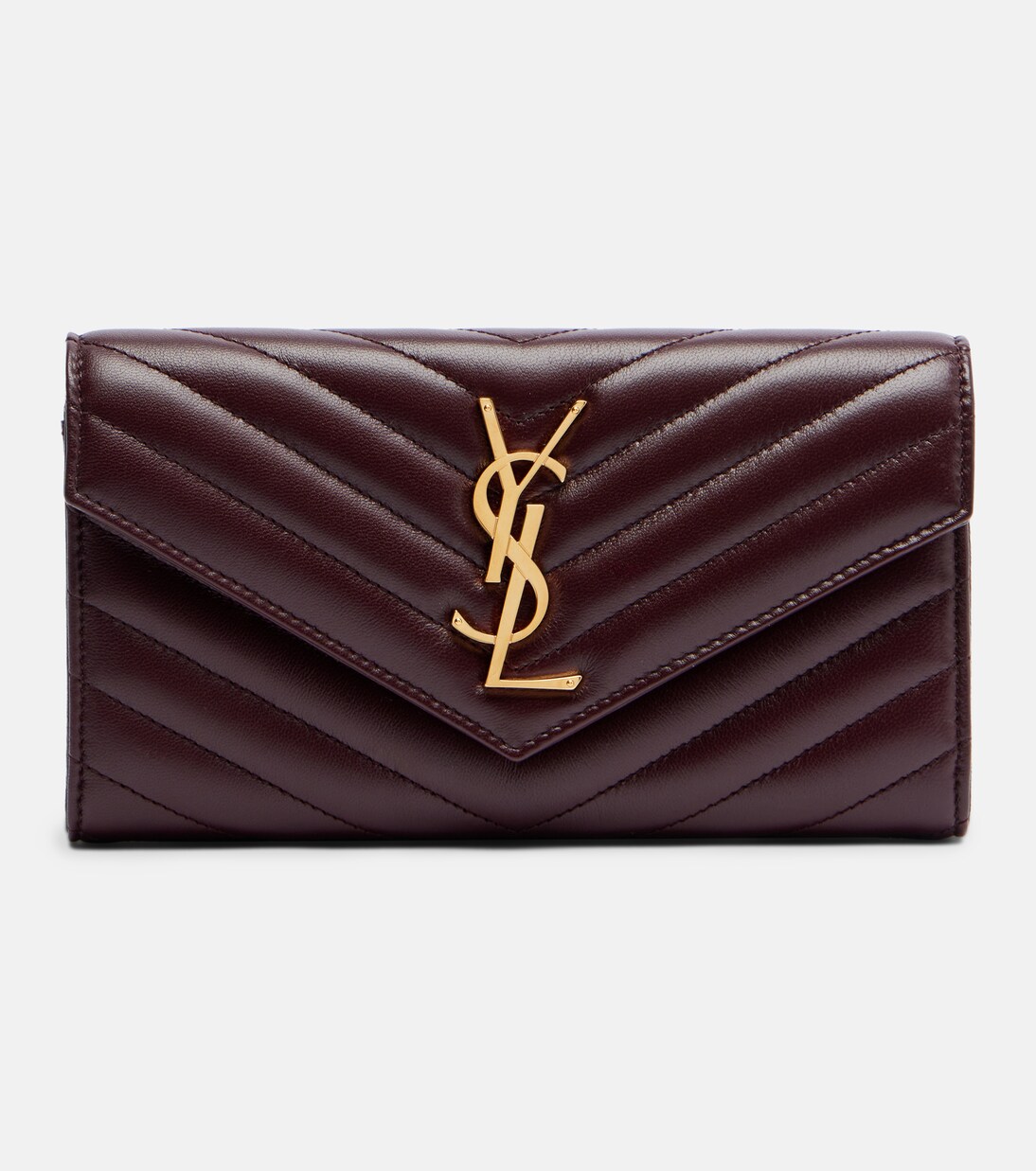 Cassandre matelassé leather wallet  | Saint Laurent
