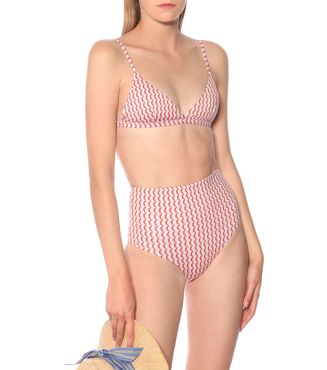 Bedrucktes Bikini-Höschen Deia | Asceno