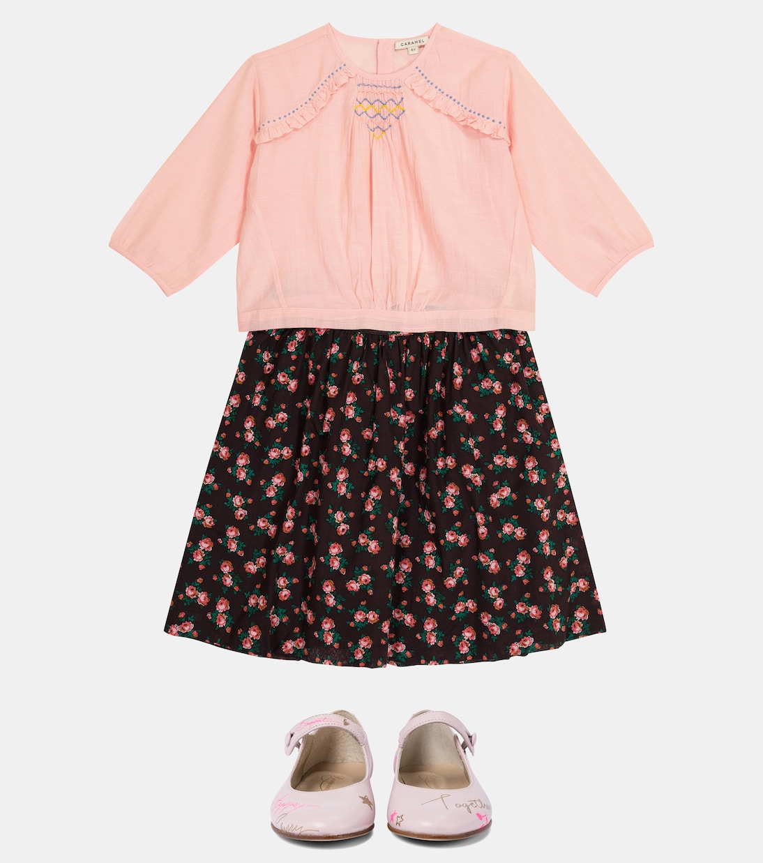 Blusa Krill en mezcla de algodón | Caramel