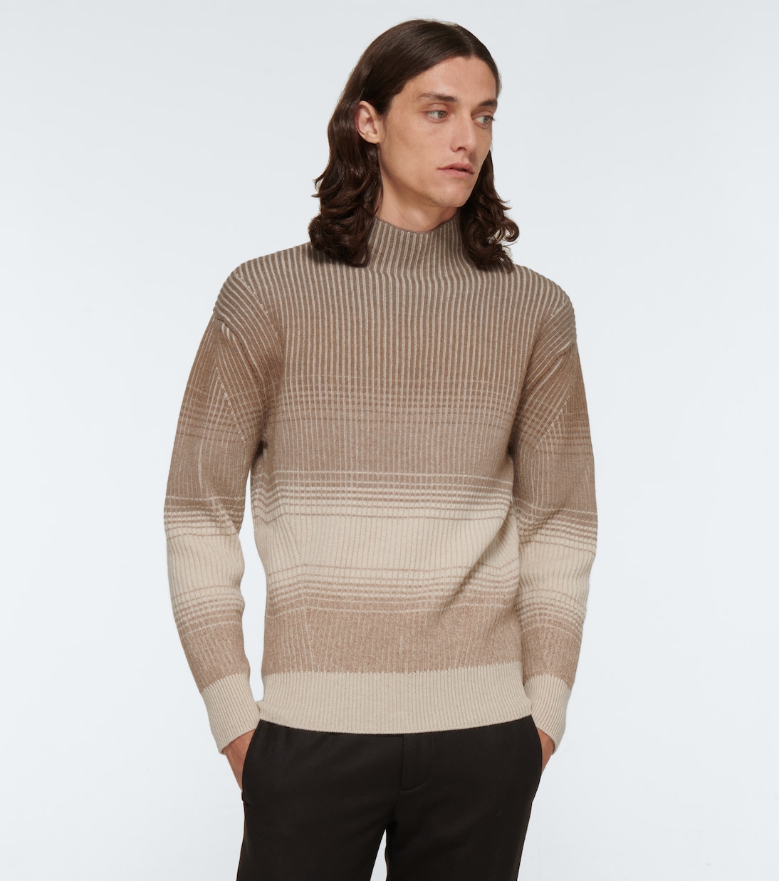 Pullover Lupetto Fade aus einem Kaschmirgemisch | Loro Piana