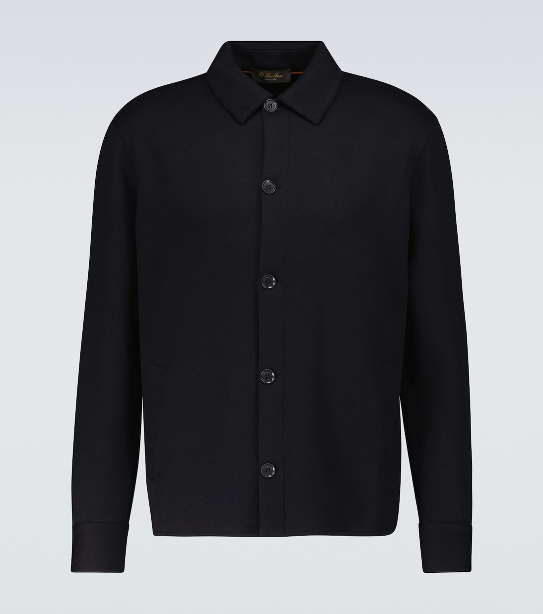 Giacca camicia Whitney in cotone, seta e cashmere | Loro Piana