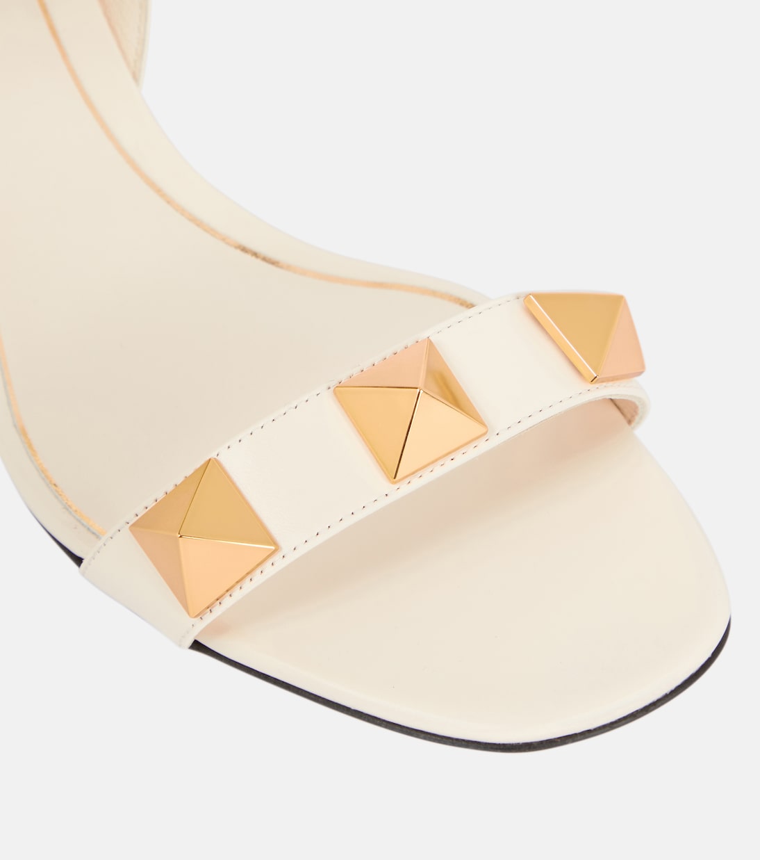Sandalen Roman Stud 70 aus Leder | Valentino Garavani