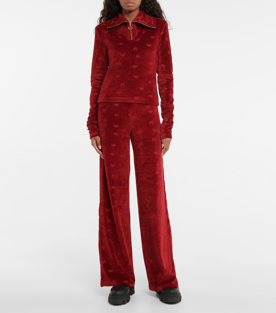 ROTATE Sunday 3 Briella velvet sweatpants | Rotate