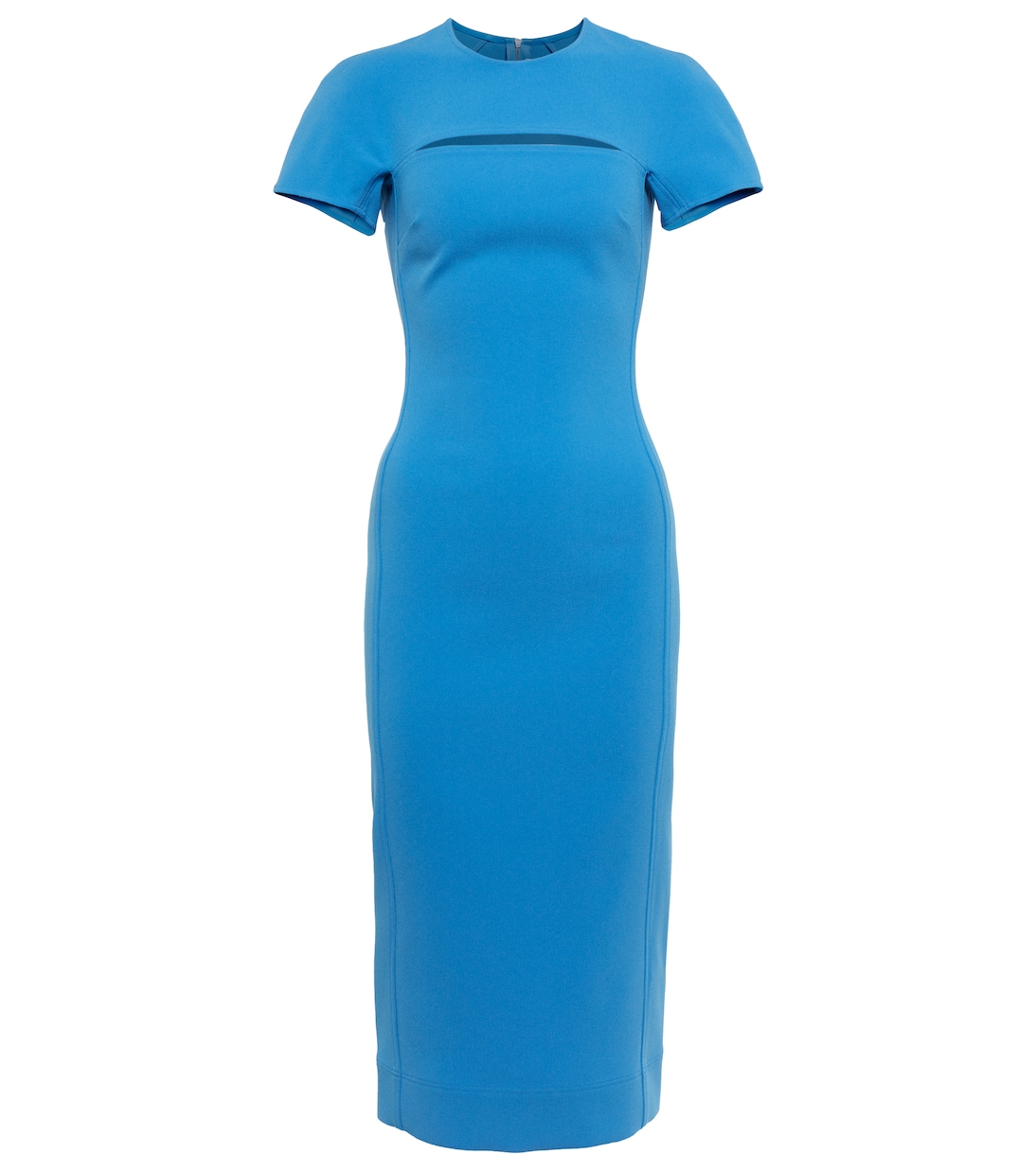 Midikleid Peekaboo aus Crêpe | Victoria Beckham