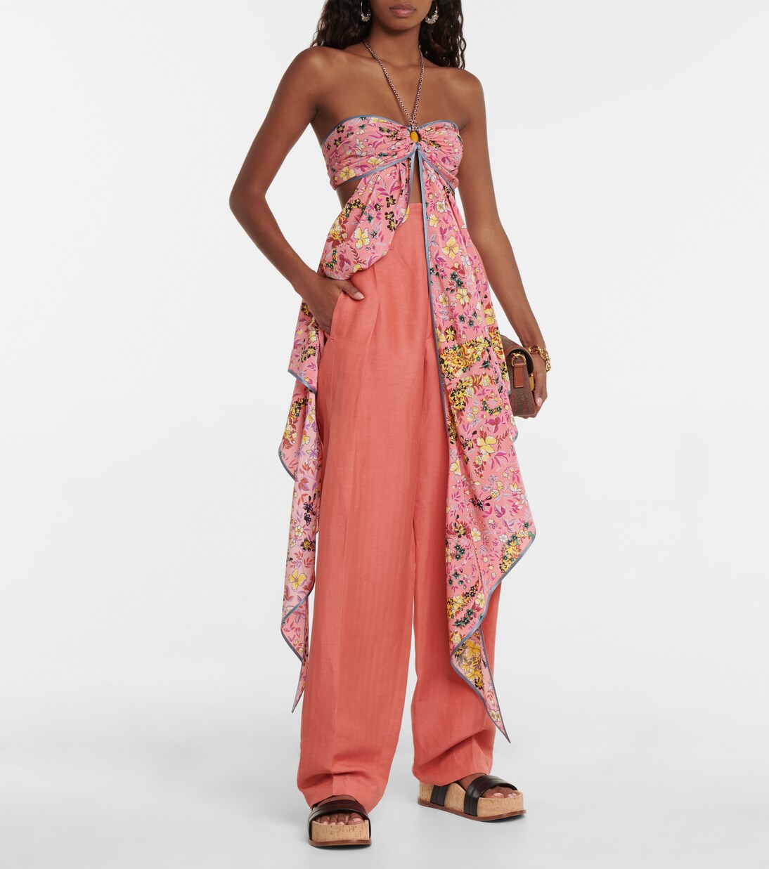 Top imprimé en soie | Etro