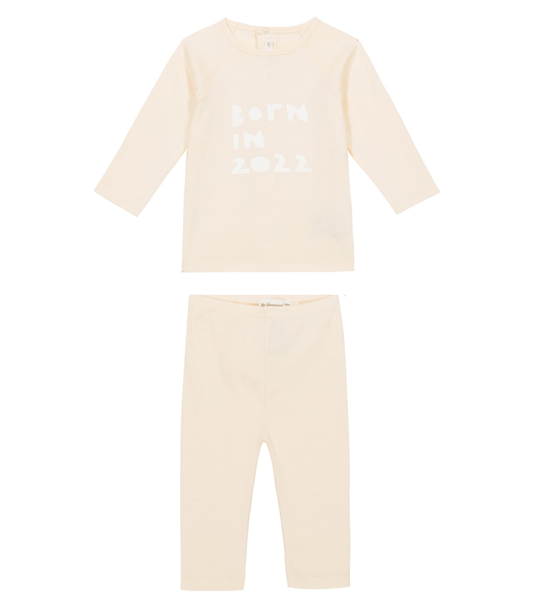 Baby Teodoro printed cotton top and pants set | Bonpoint