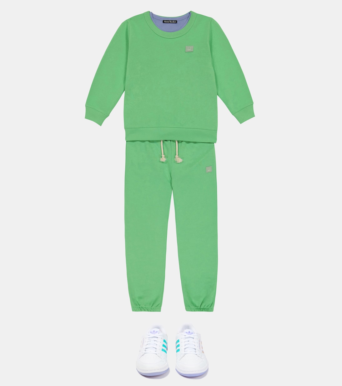 Mini Fairview Face cotton sweatshirt | Acne Studios Kids