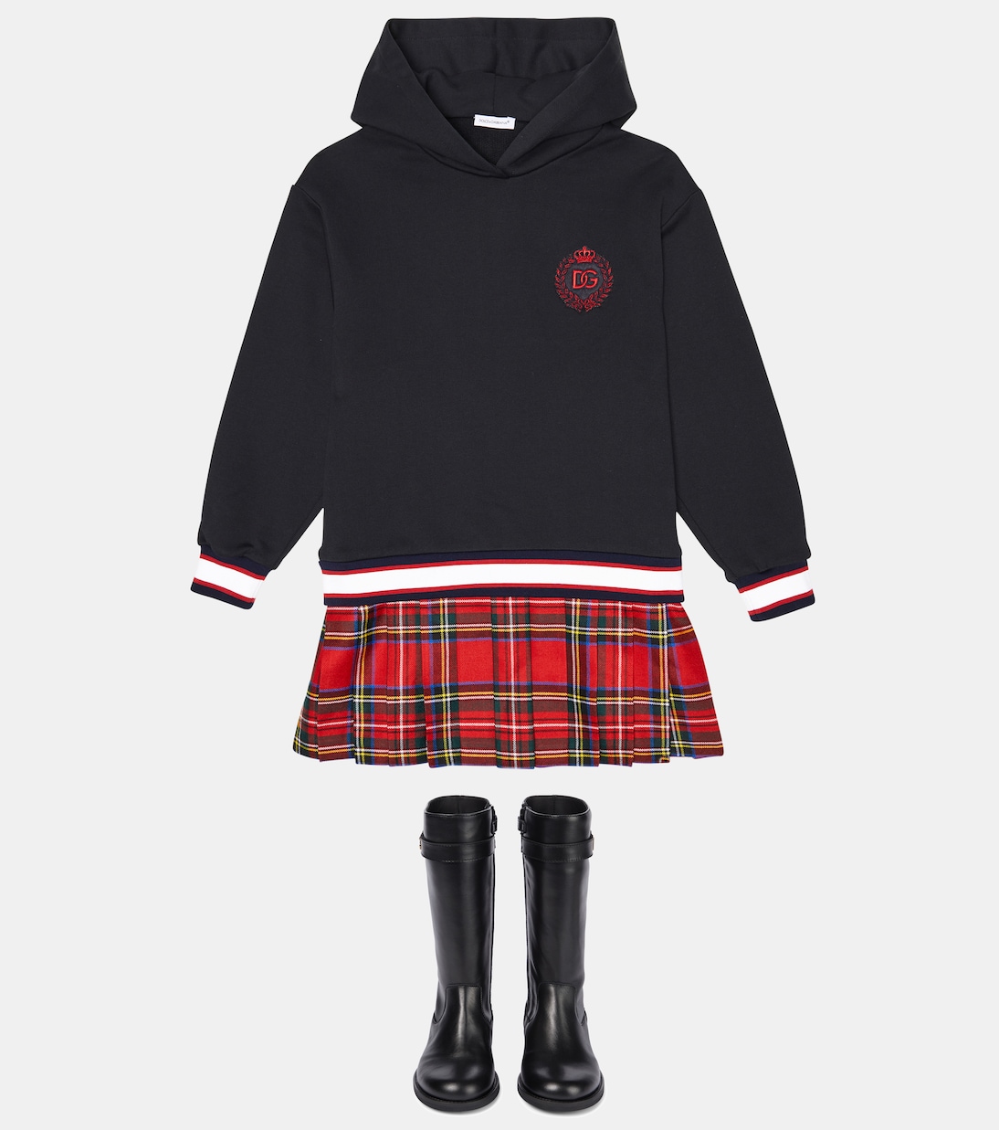 Robe à carreaux | Dolce&Gabbana Kids