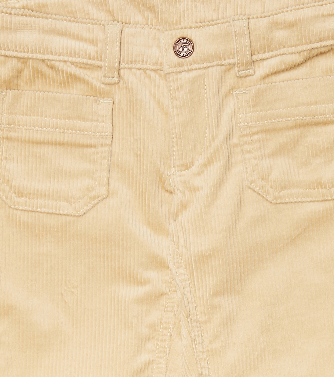 Junon cotton corduroy flared pants | Bonpoint