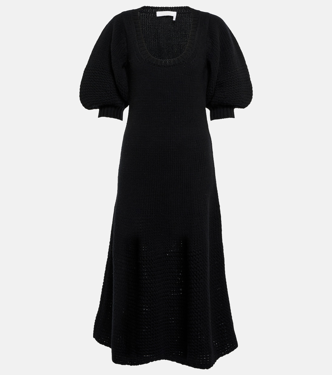 Robe midi en laine et cachemire | Chloé