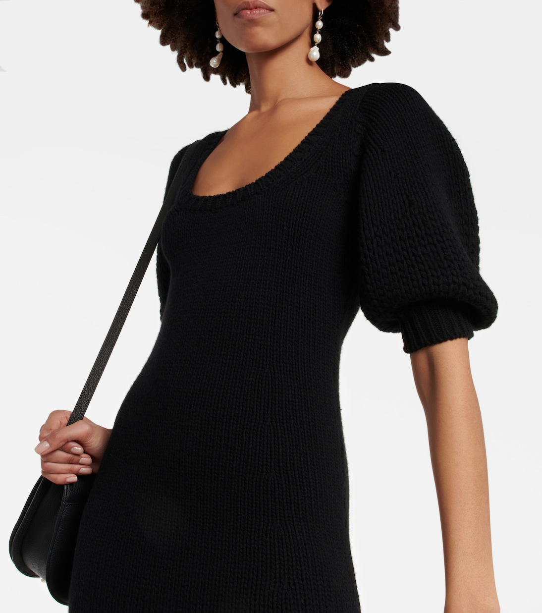 Robe midi en laine et cachemire | Chloé