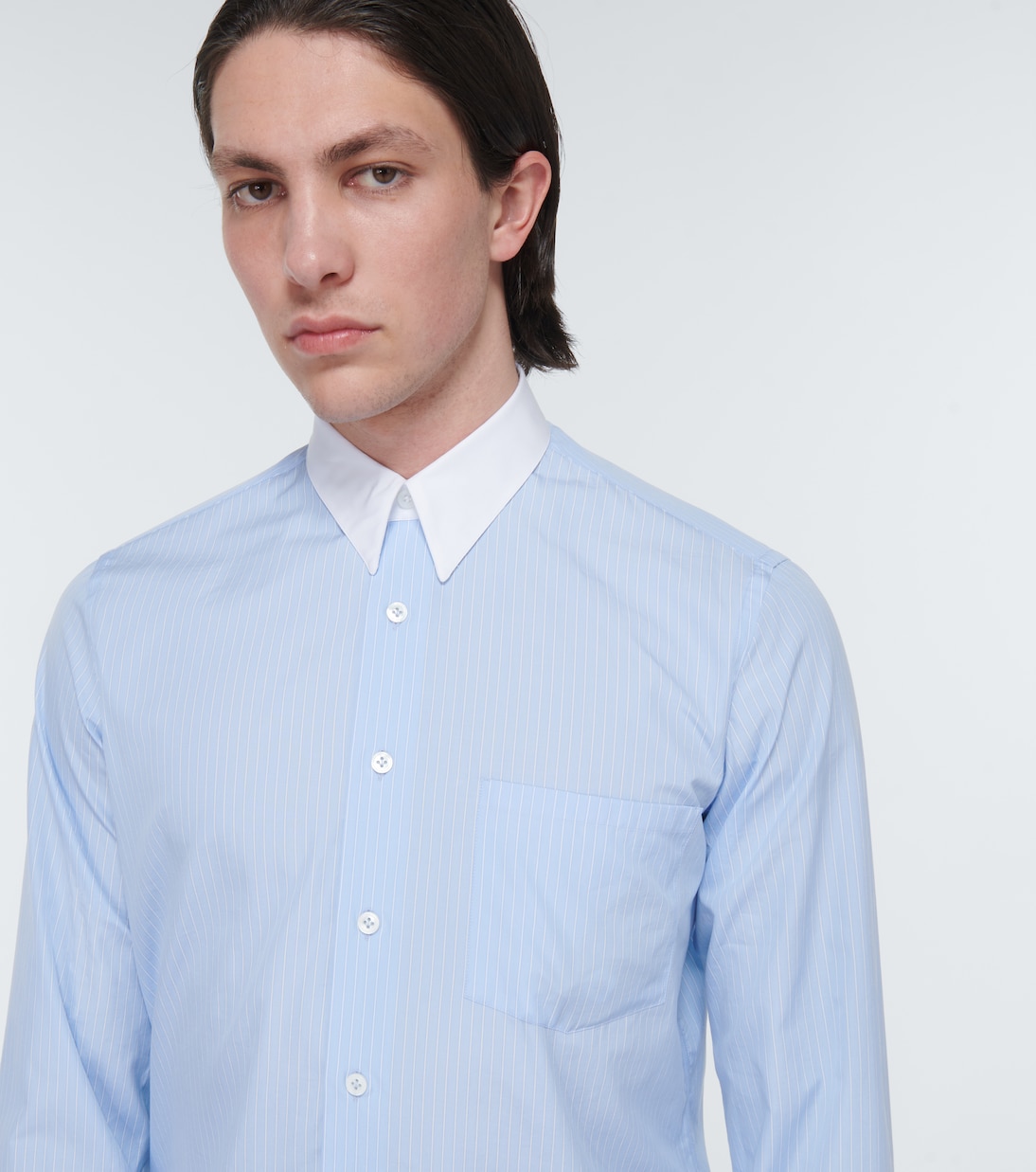 Camicia in cotone e seta | Lardini
