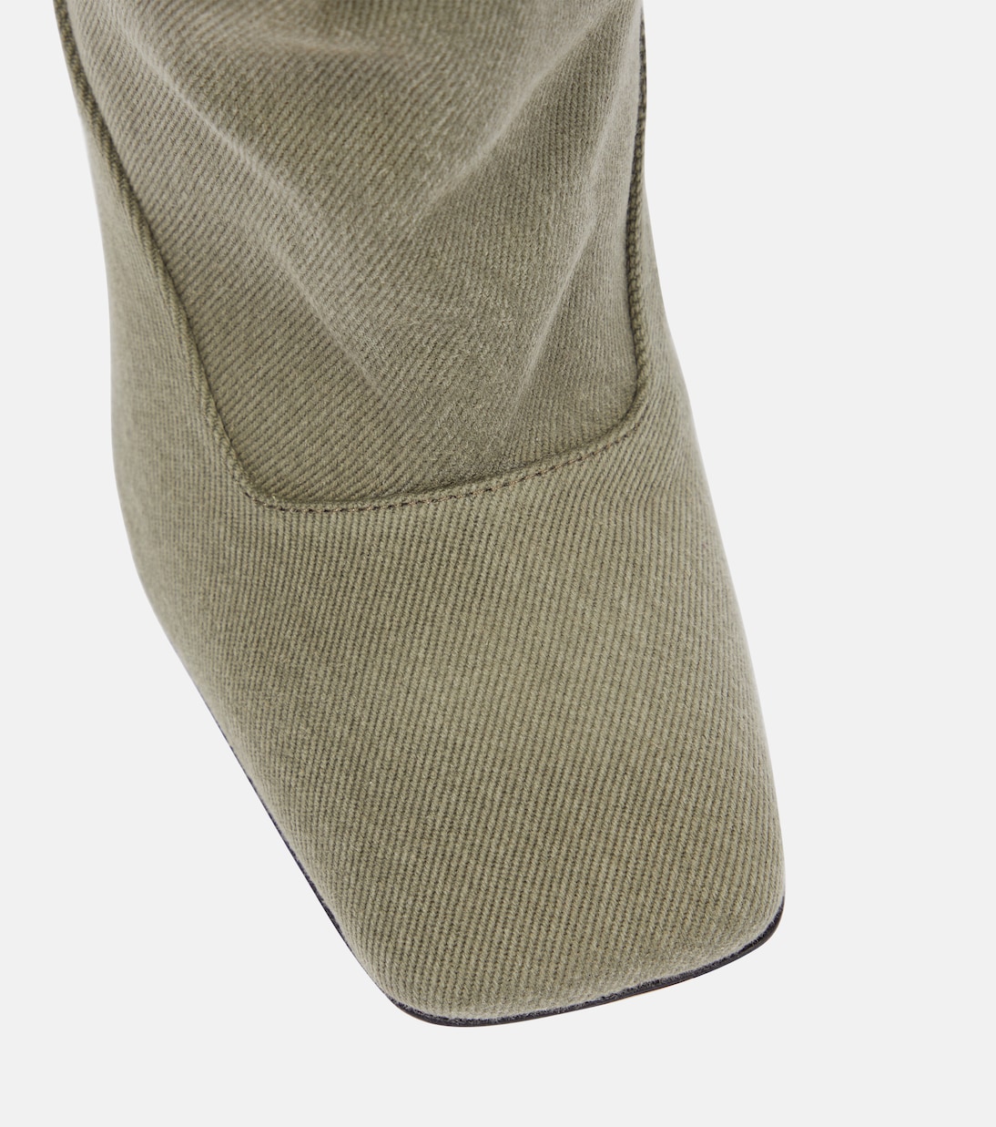 Sienna canvas knee-high boots | The Attico