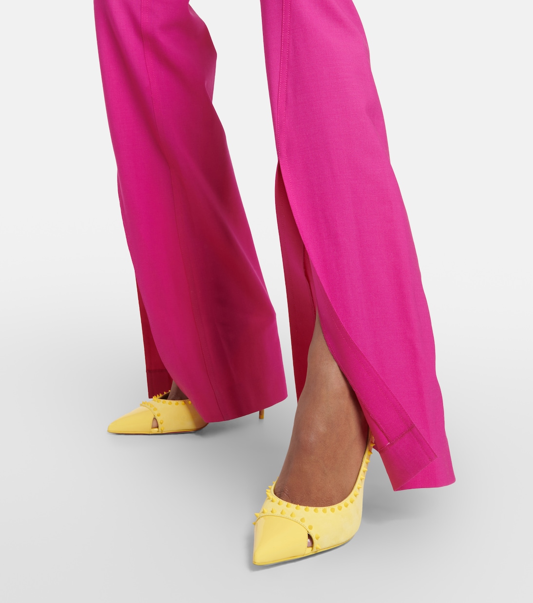 Pumps Duvette Spikes 100 aus Veloursleder | Christian Louboutin