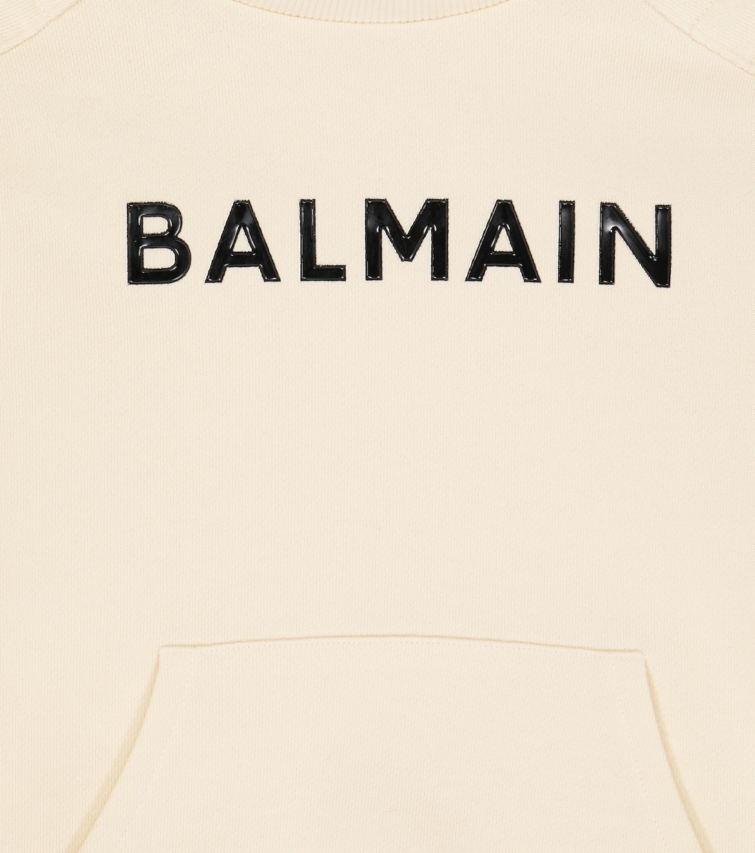 Sudadera de algodón con logo | Balmain Kids