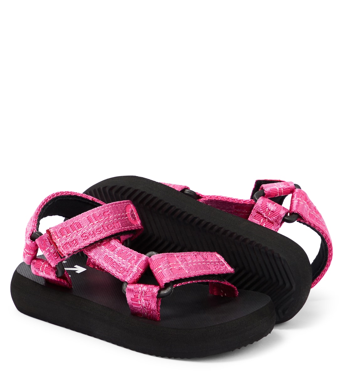 Bedruckte Sandalen Industrial Belt | Off-White Kids