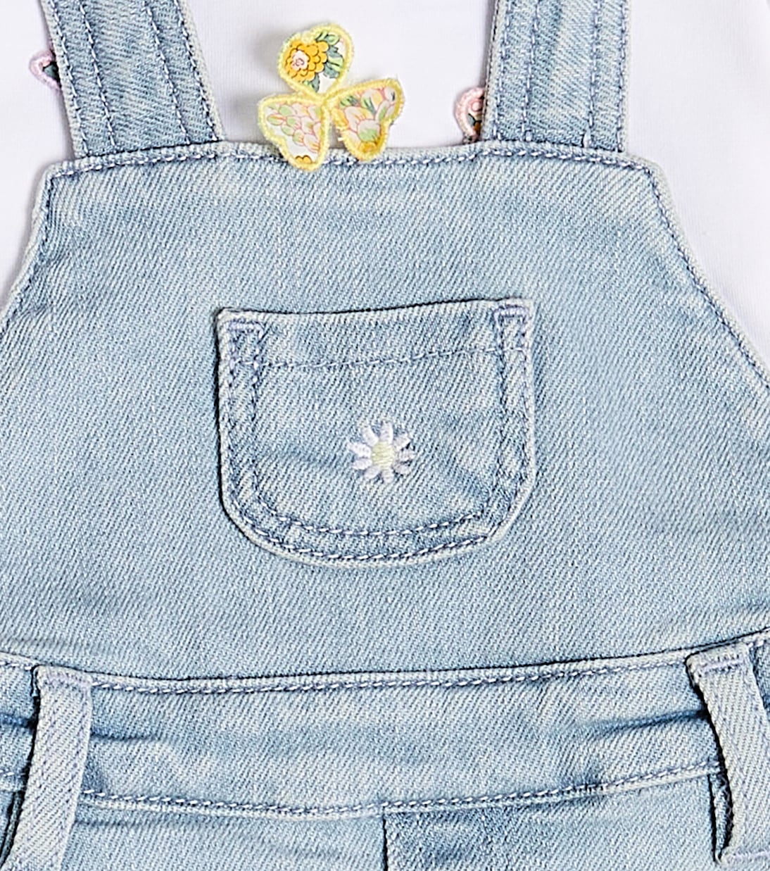 Baby embellished T-shirt and dungarees set | Tartine et Chocolat