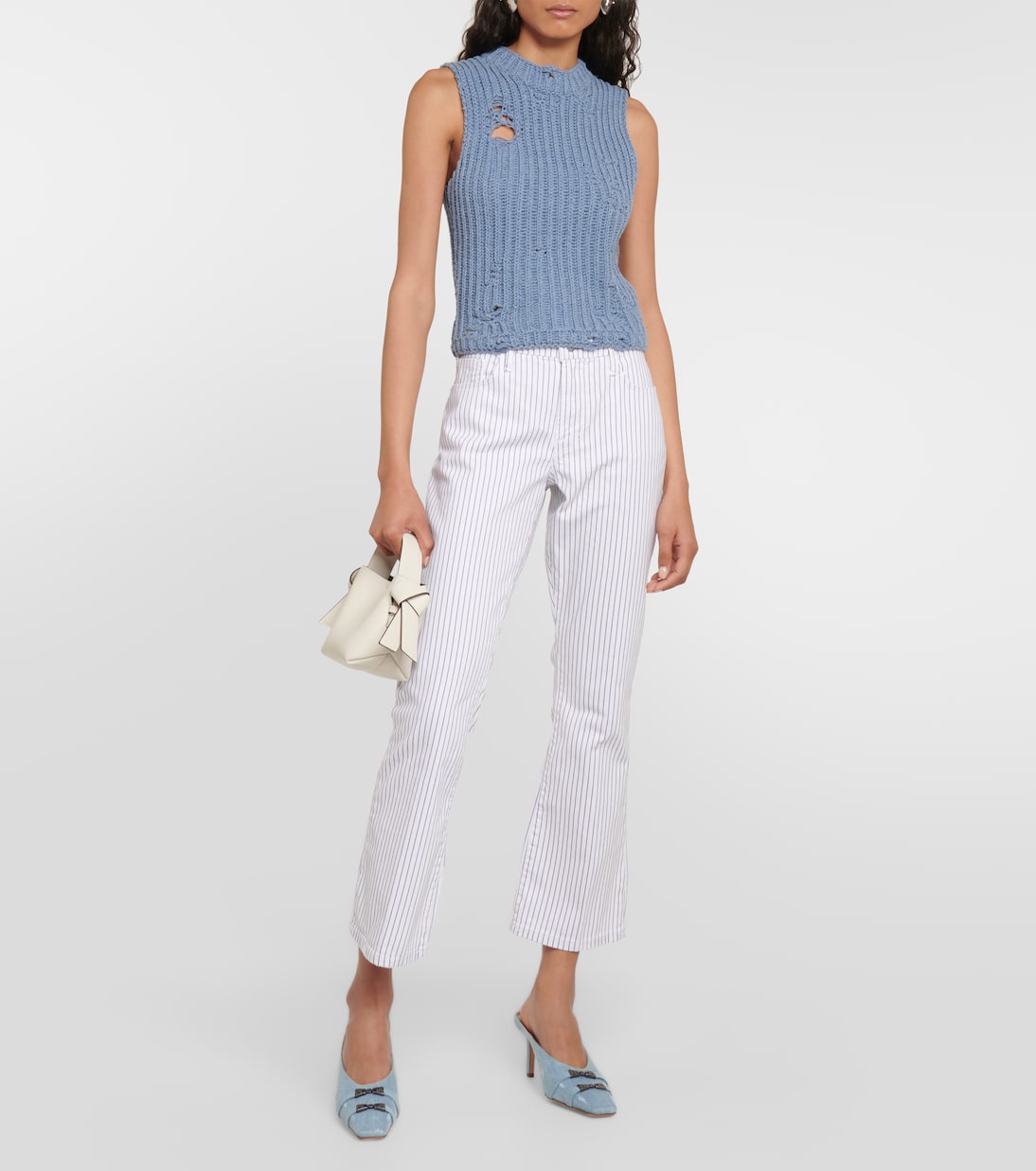 Jeans bootcut Le Crop Mini a vita media | Frame