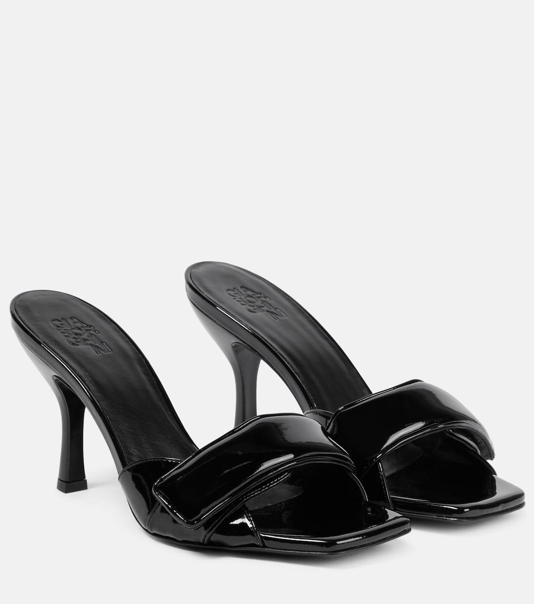 Pantoletten Alodie aus Lacklederimitat | Gia Borghini