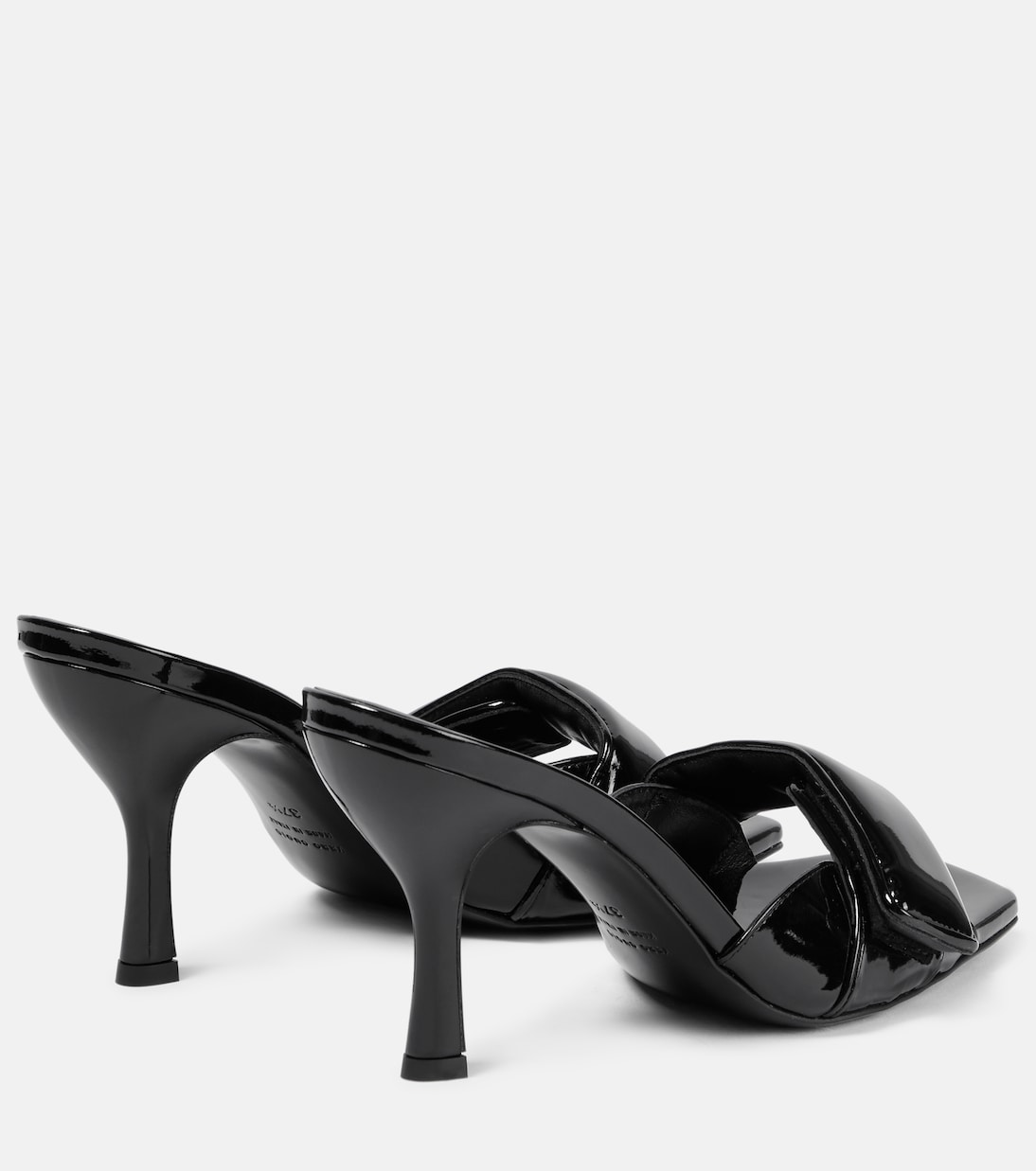 Pantoletten Alodie aus Lacklederimitat | Gia Borghini