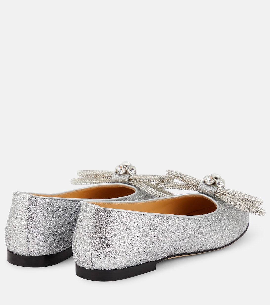 Bailarinas Double Bow con glitter | Mach & Mach