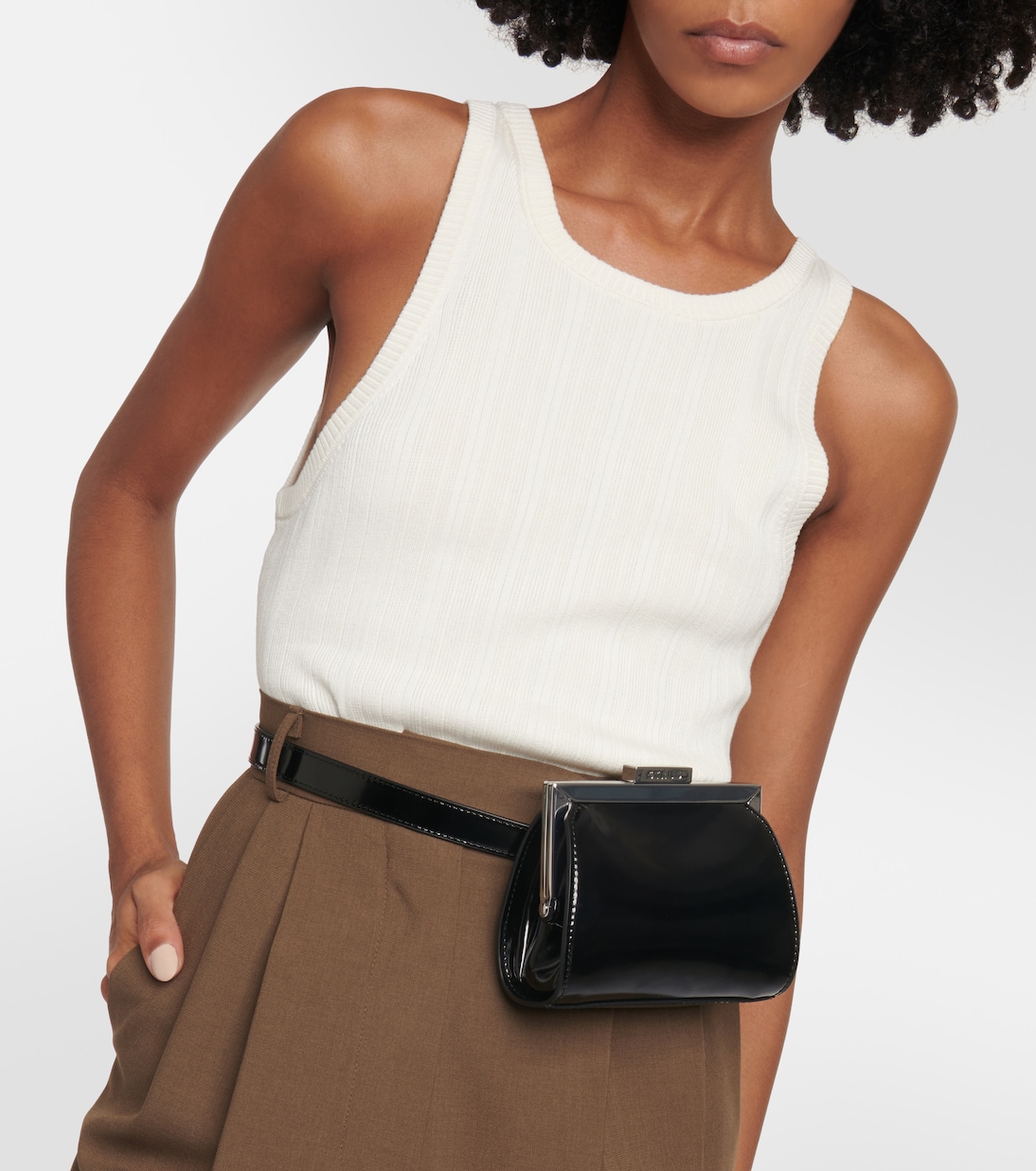 Sac Lennon Mini en cuir | Staud