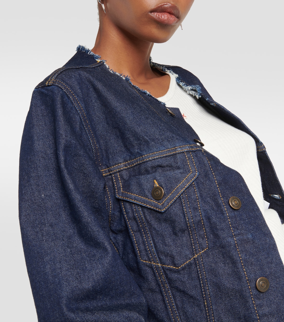 Chaqueta en denim desgastado | Maison Margiela