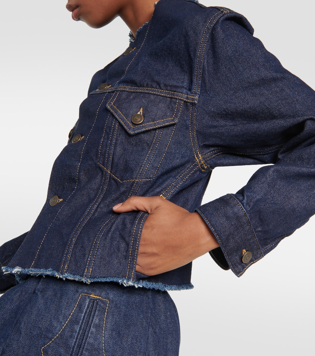 Chaqueta en denim desgastado | Maison Margiela