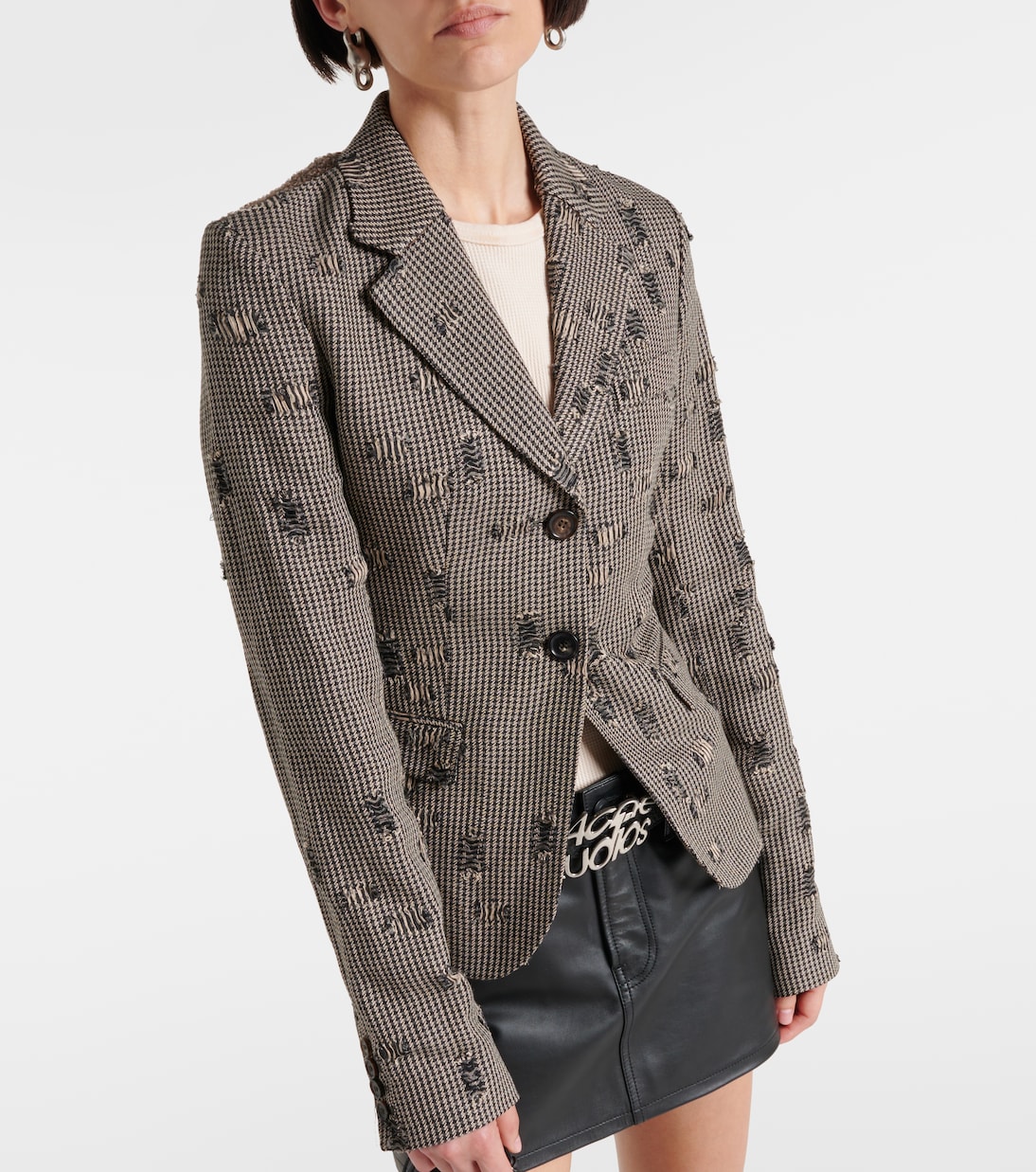 Java checked blazer  | Acne Studios